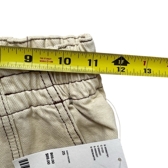 BDG Urban Outfitters Relaxed Skate Jean Ivory Rise Size 25 NWT - Picture 6 of 11